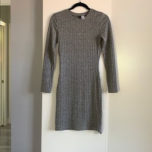 Body con grey dress